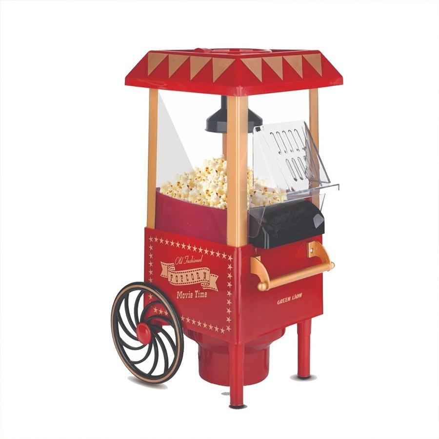 پاپ کورن ساز گرین لاین مدل Vintage ظرفیت ۲۷۰ میلی لیتر ۱۲۰۰ وات