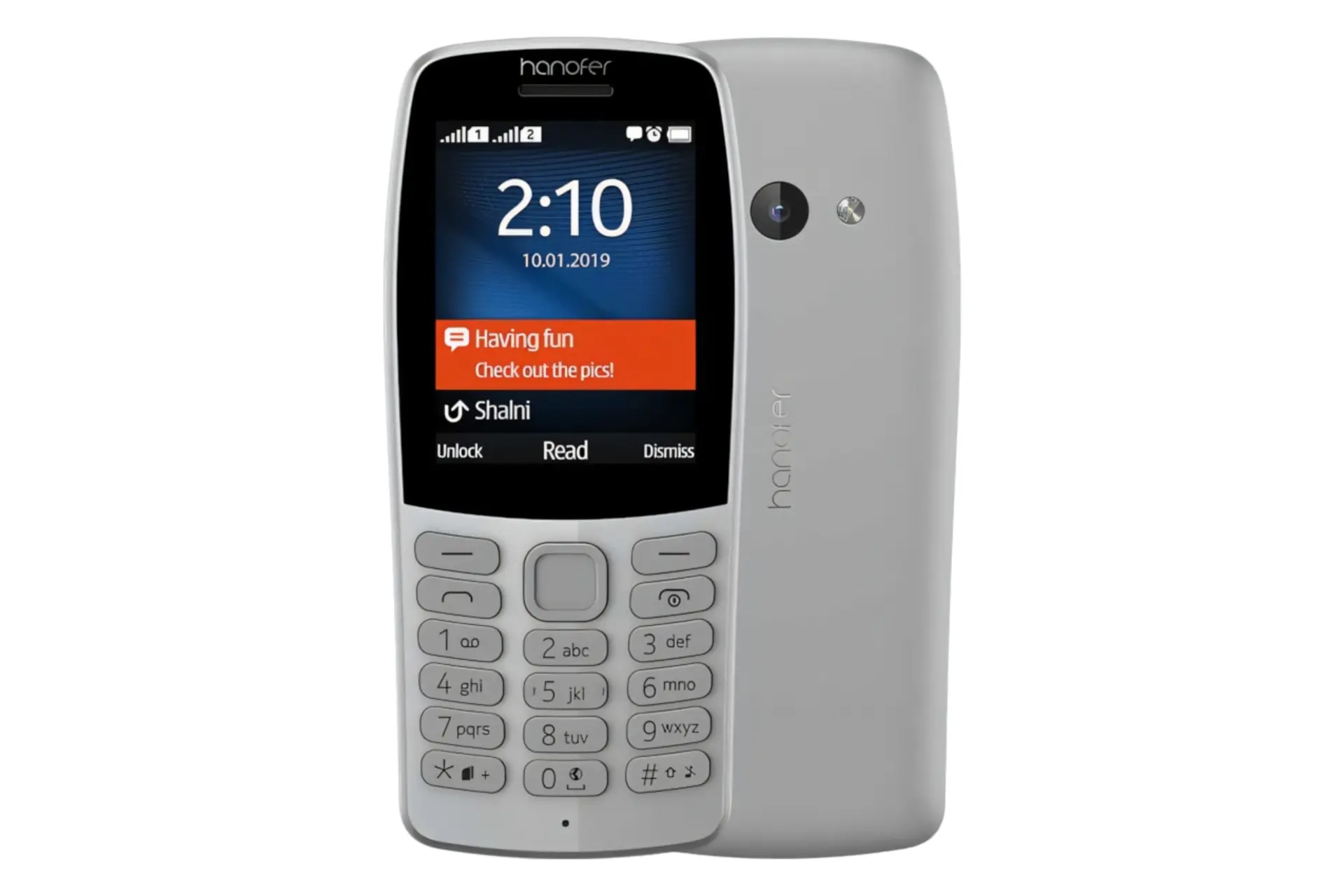 گوشی موبایل هانوفر مدل HANOFER 210