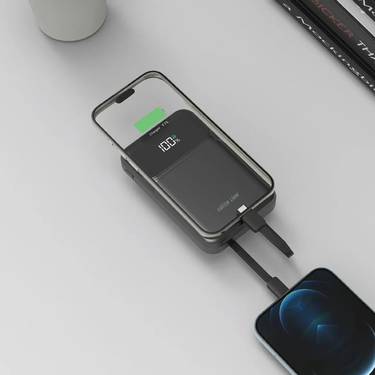 پاوربانک قابل حمل گرین لاین مدل INTEGRATED GL-PB36