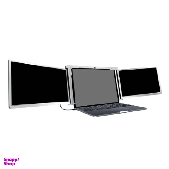 مانیتور دوگانه پاورولوژی مدل PDSLM13 سایز ۱۴ اینچ Full HD IPS ۶۰ هرتز