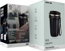 ماگ مسافرتی گرین لاین مدل GNVCMC380ML ظرفیت ۳۸۰ میلی‌لیتر عایق