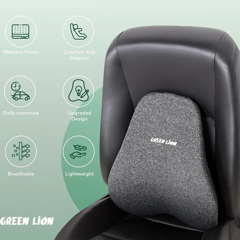 پشتی کمری طبی گرین لاین مدل GNMESEATCSNBK