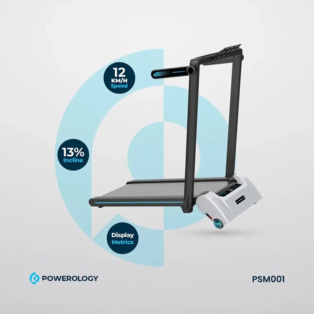 تردمیل تاشو خانگی پاورولوژی PSM001